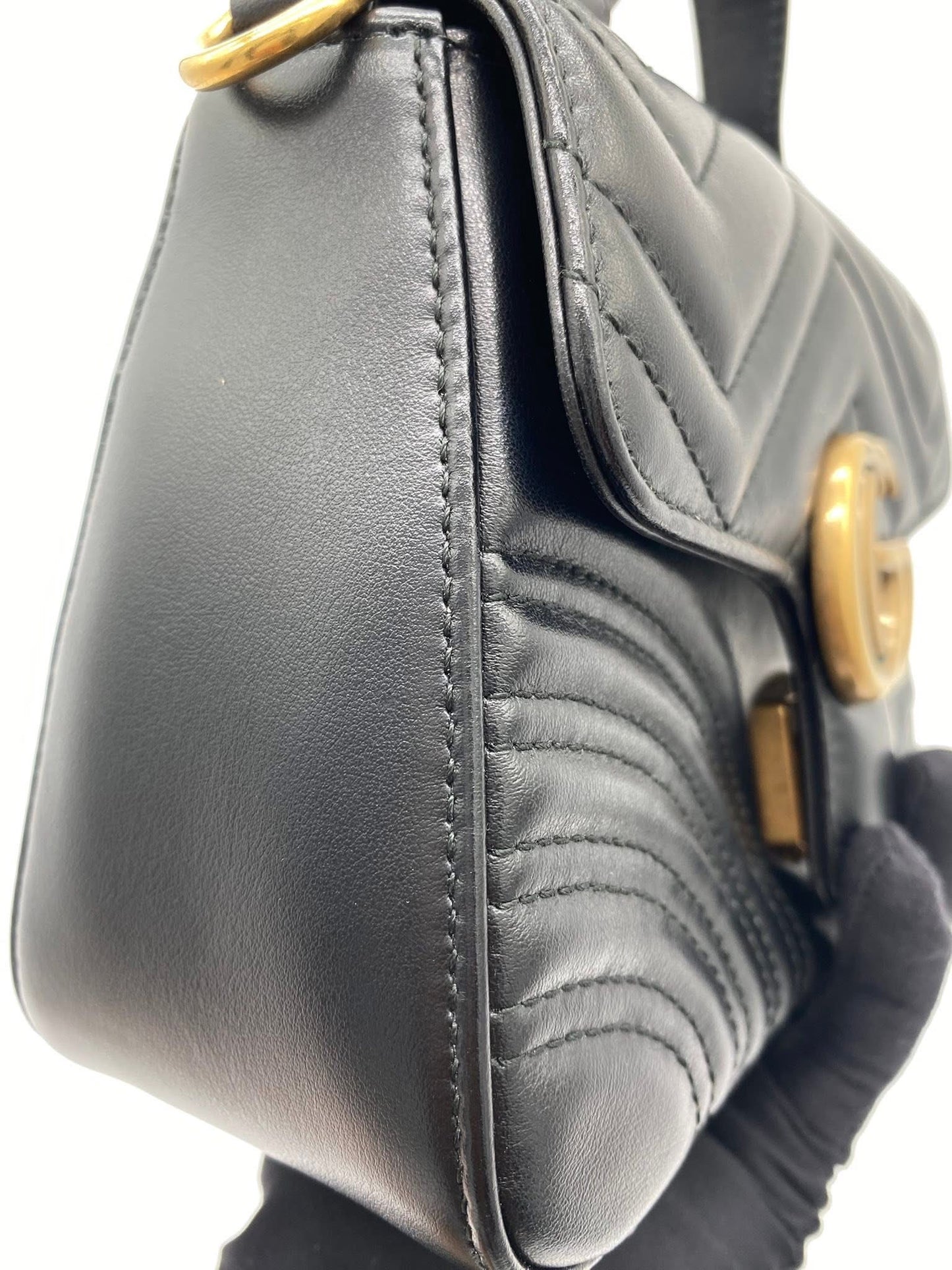 Gucci GG Marmont Top Handle Small