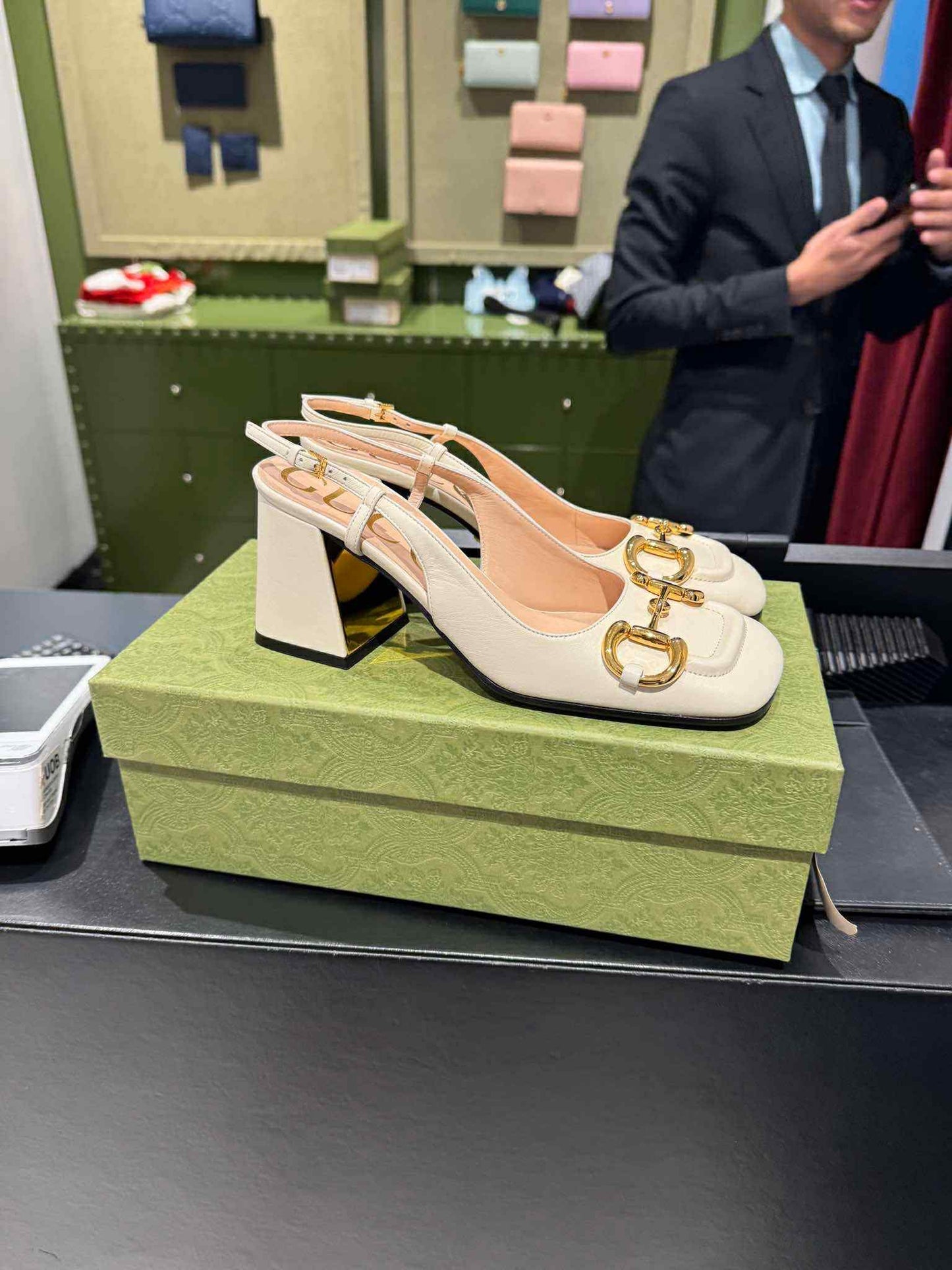 Gucci Slingback Heels