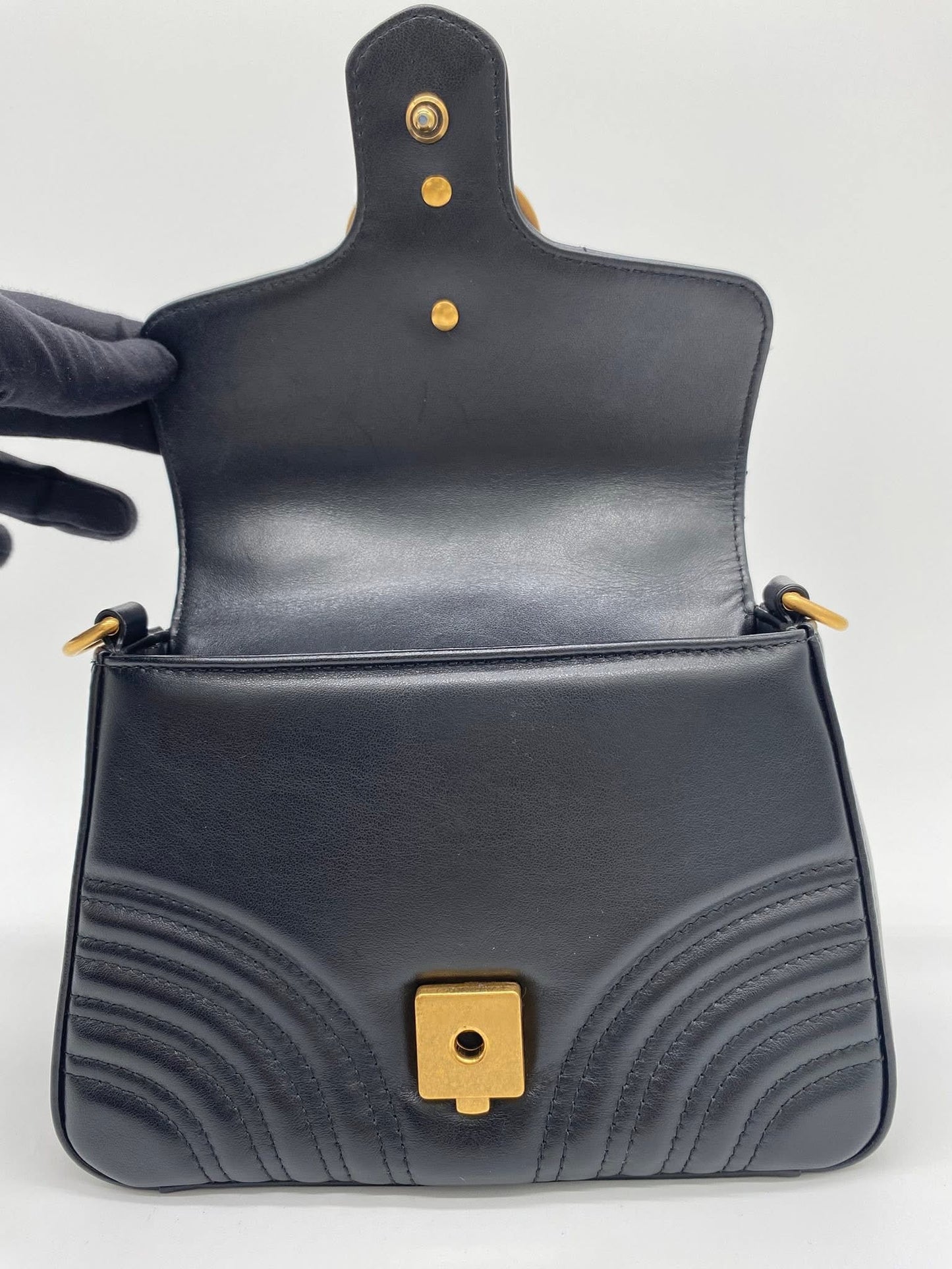 Gucci GG Marmont Top Handle Small