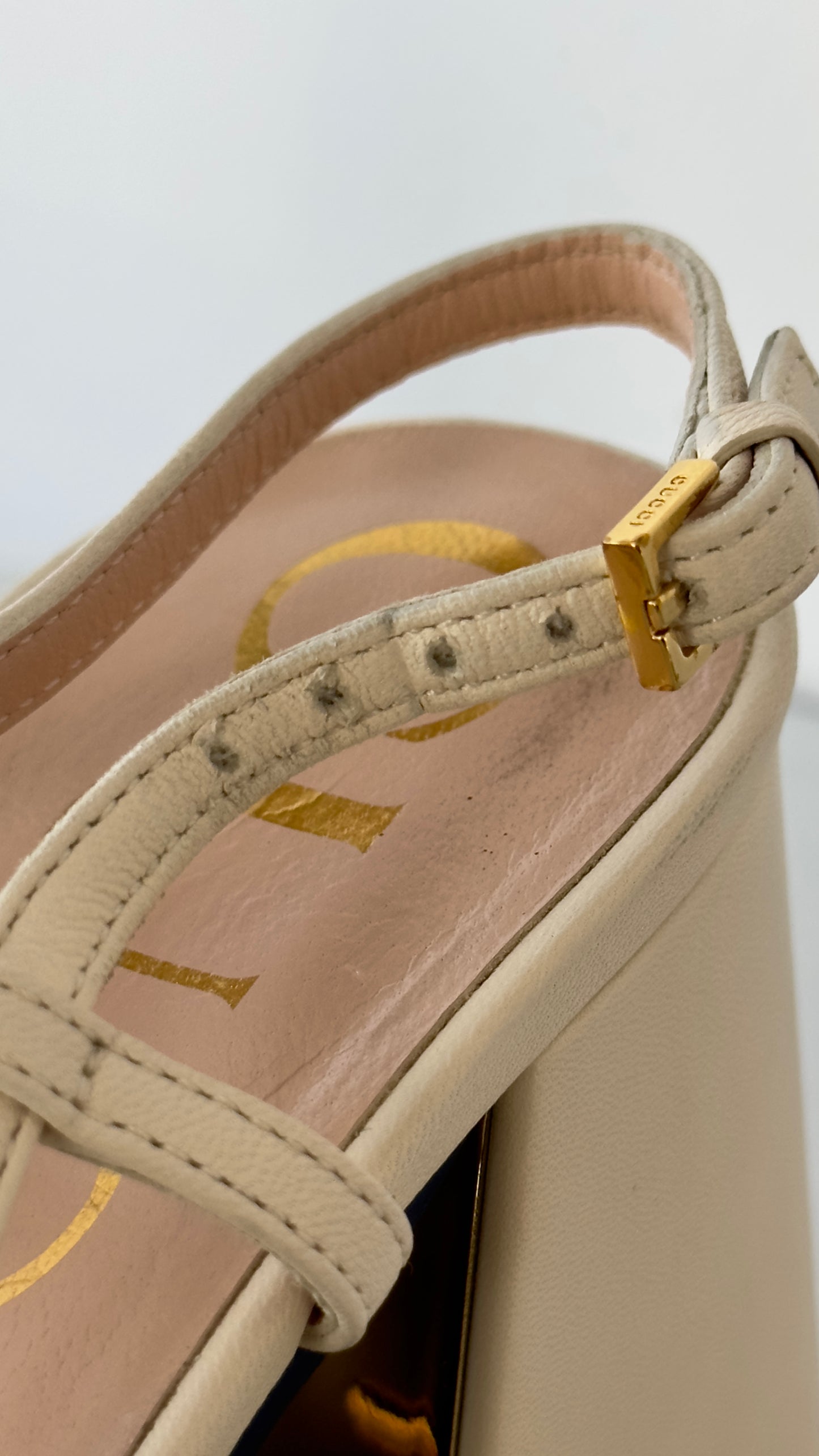 Gucci Slingback Heels