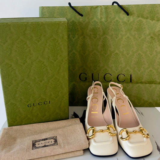 Gucci Slingback Heels
