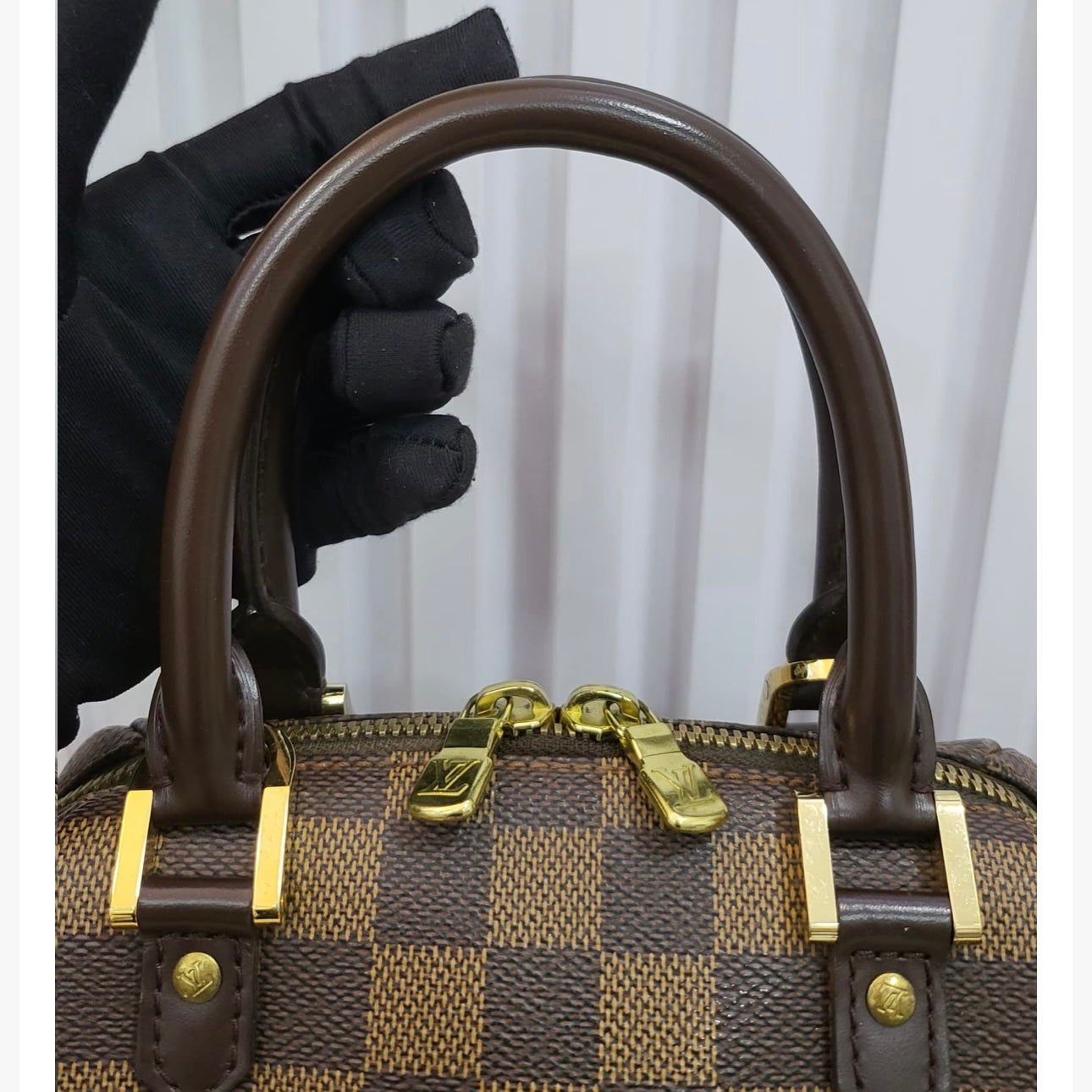 LV Damier Ebene Mini Ribera