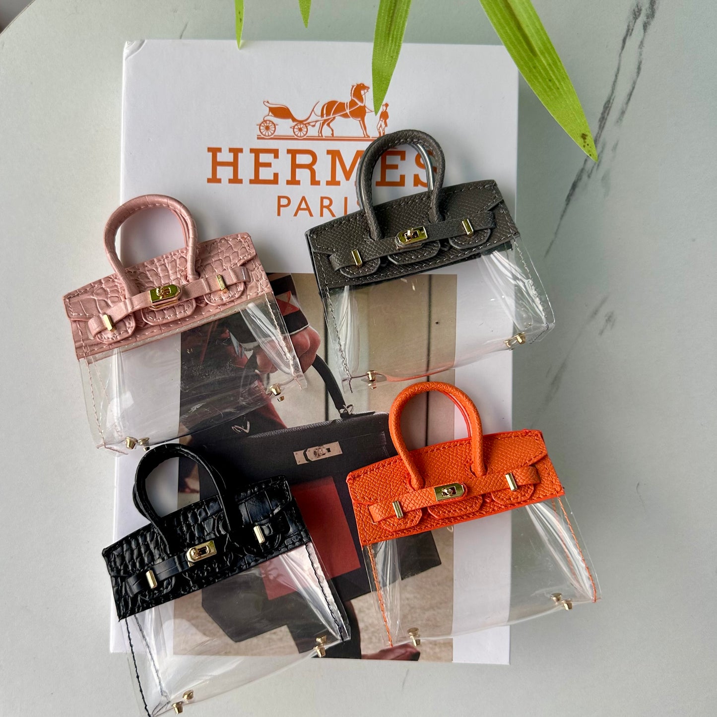 Mini Hermes Birkin (Transparent)