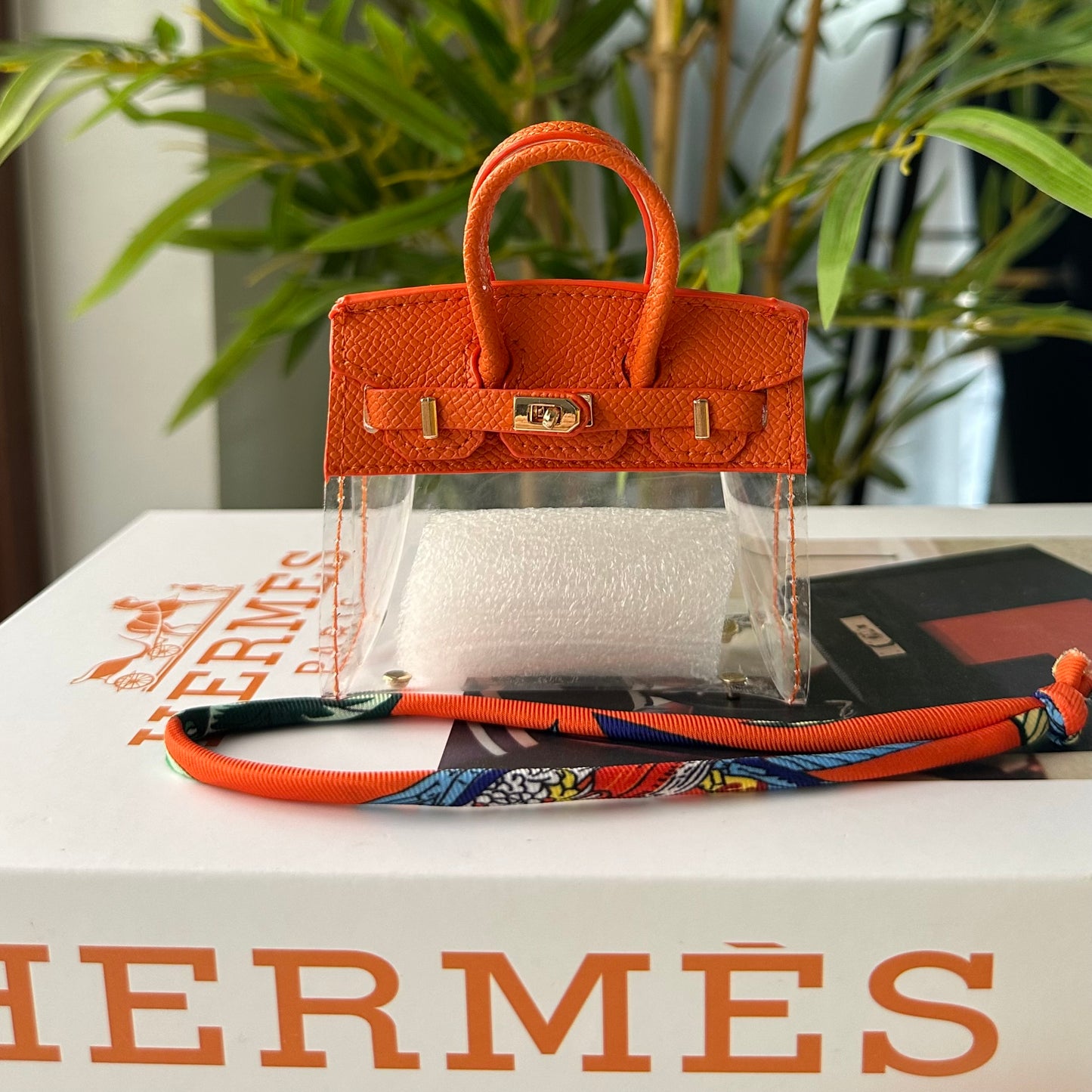 Mini Hermes Birkin (Transparent)