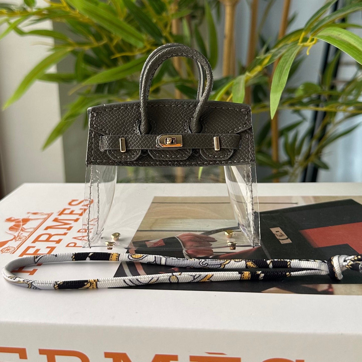 Mini Hermes Birkin (Transparent)