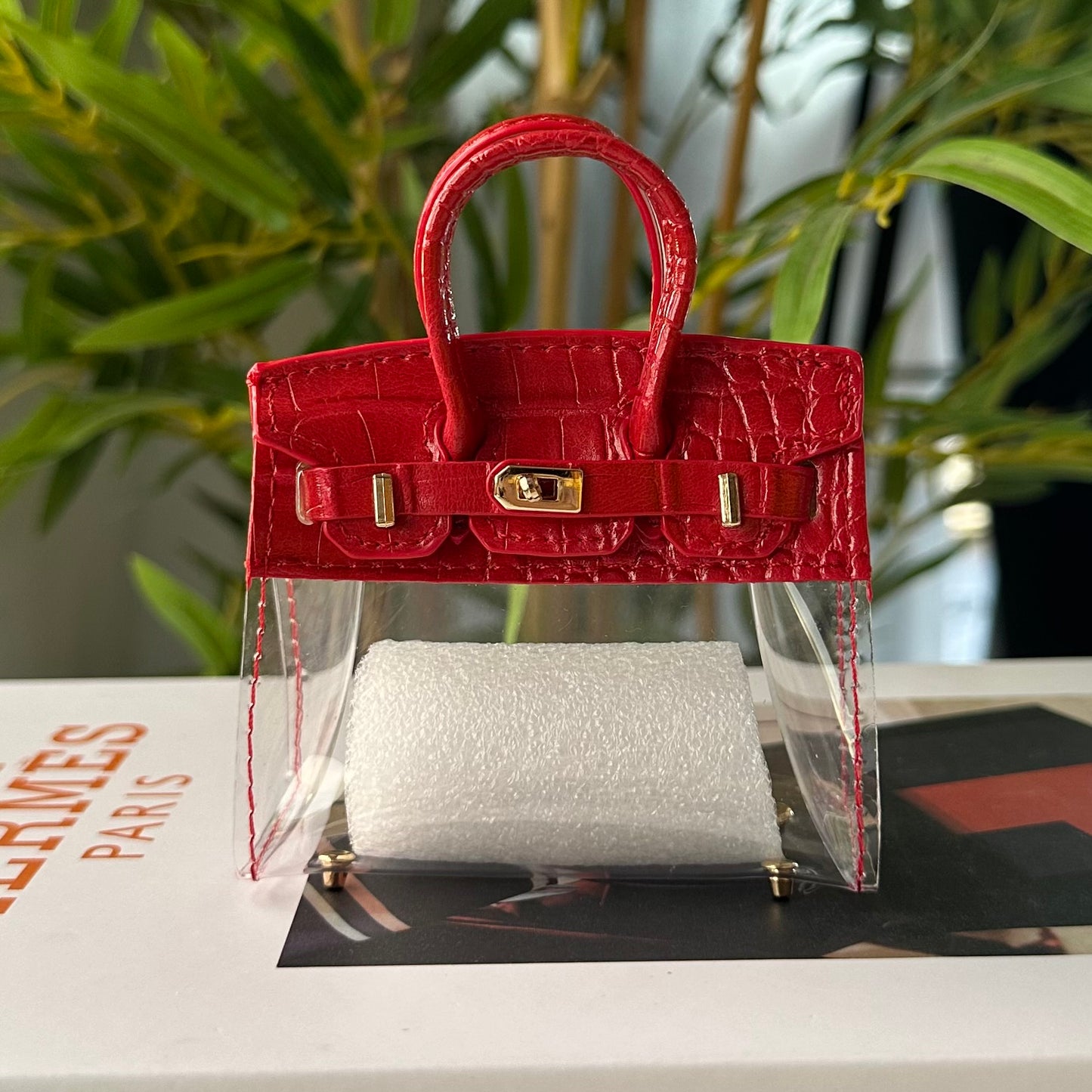 Mini Hermes Birkin (Transparent)