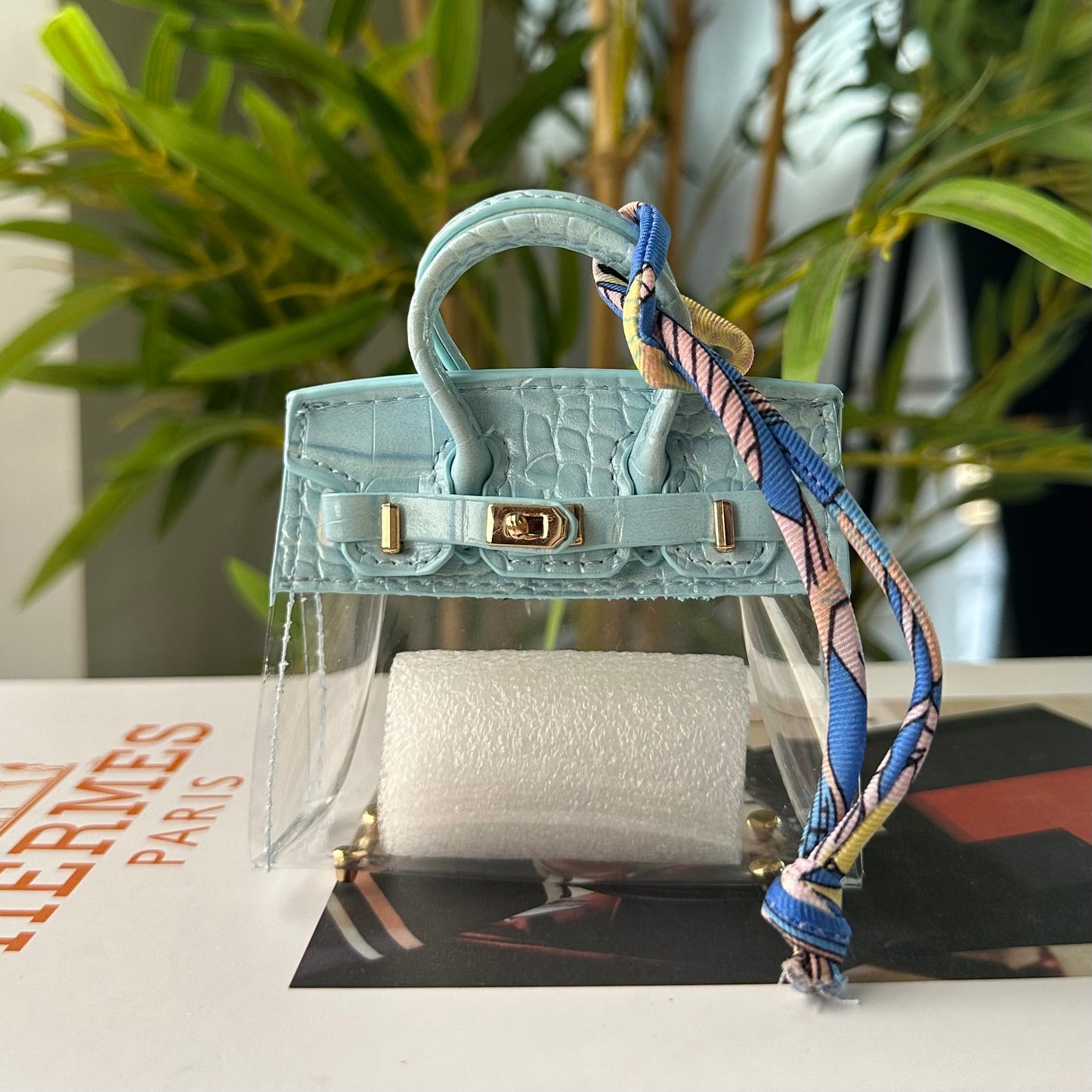 Mini Hermes Birkin (Transparent)