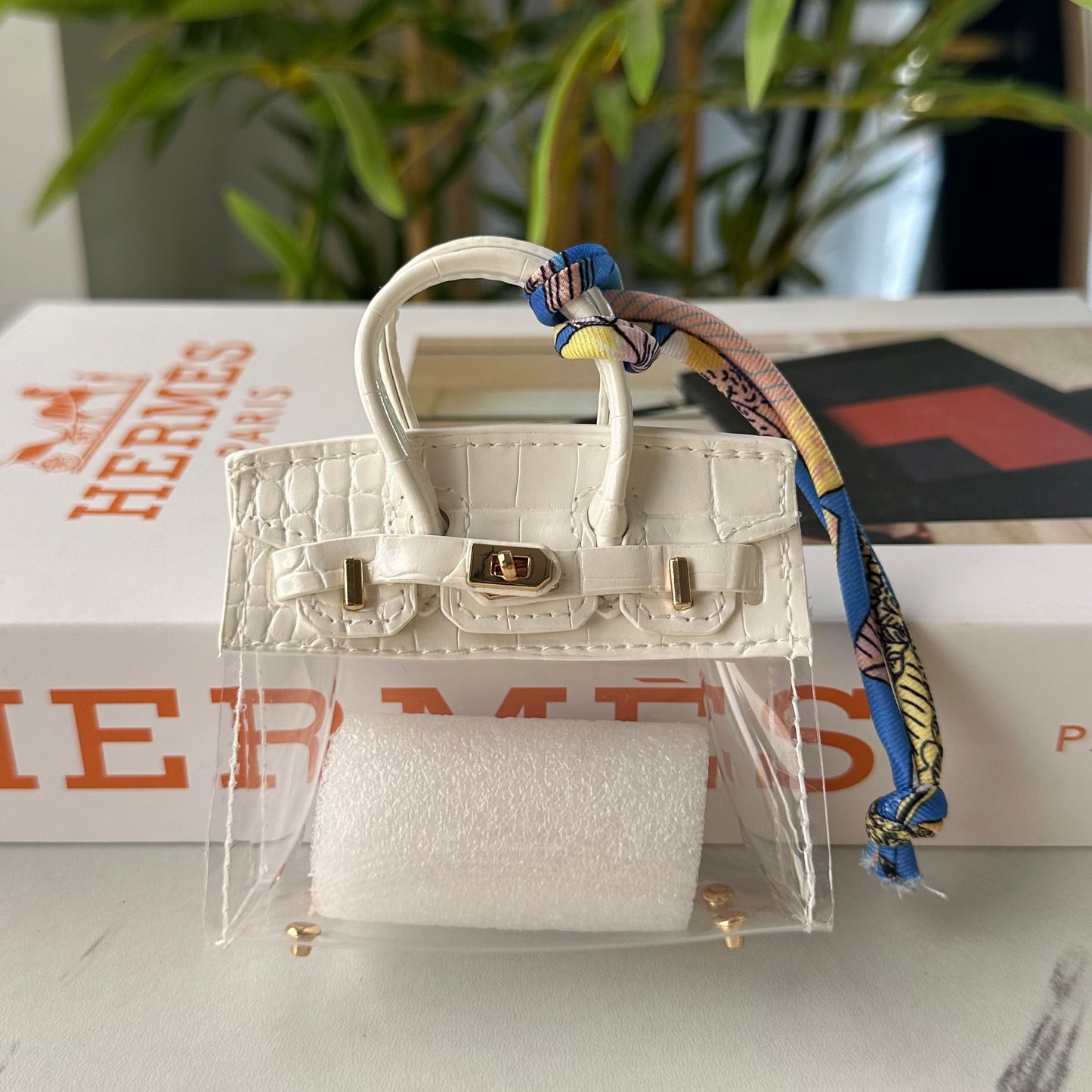 Mini Hermes Birkin (Transparent)
