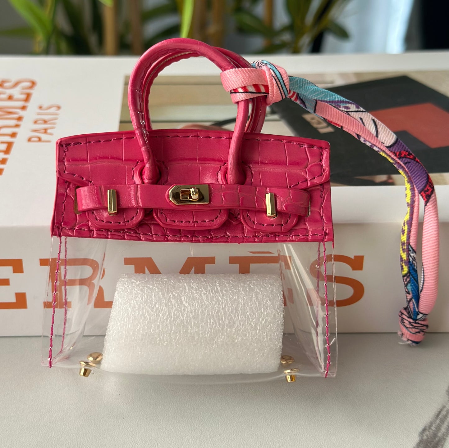 Mini Hermes Birkin (Transparent)