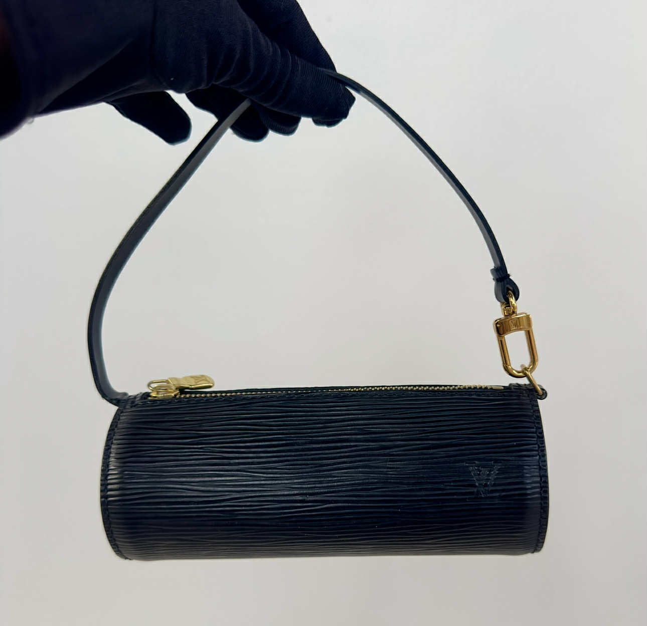 LV Mini Papillon in Black Epi Leather