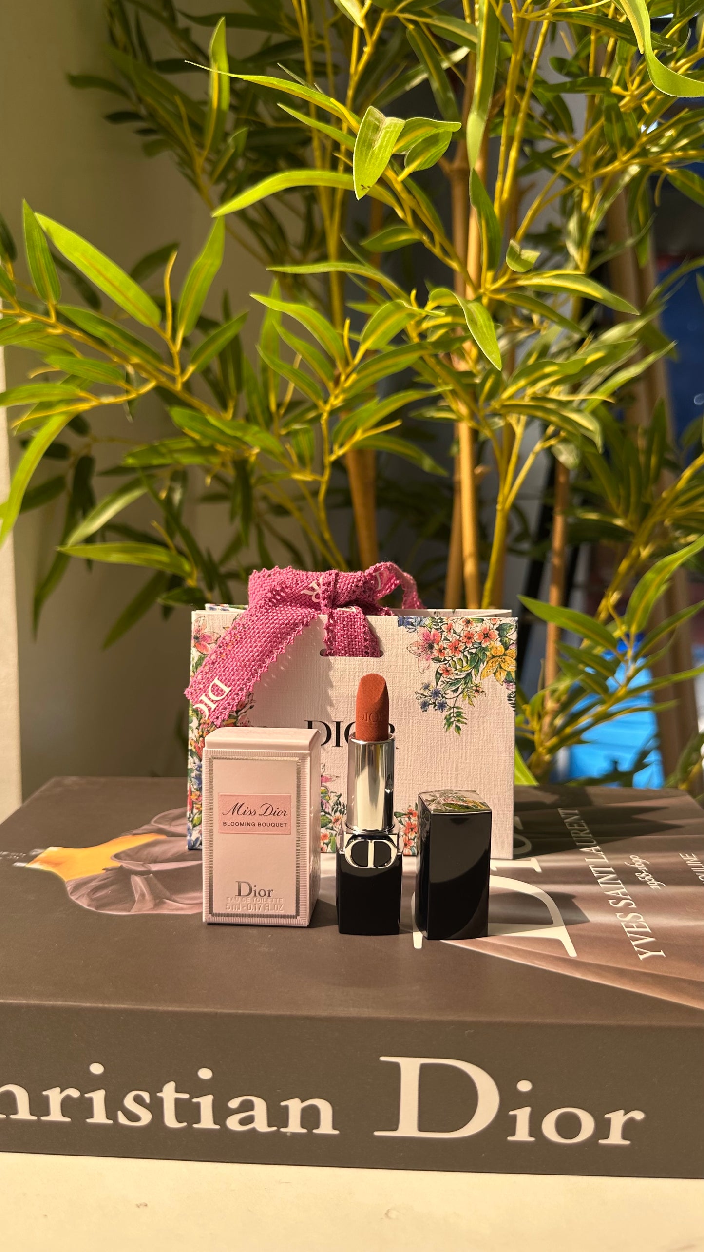 Dior Combo Mini Set (Lippie+Perfume)