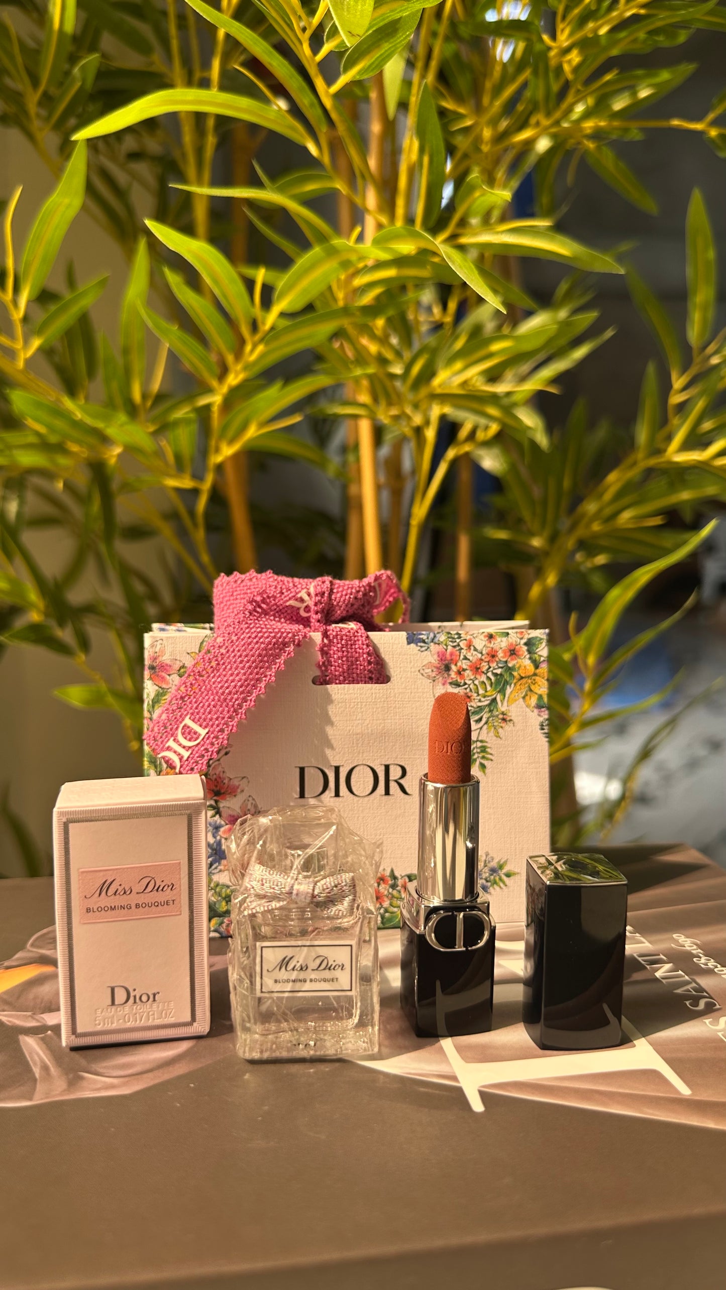 Dior Combo Mini Set (Lippie+Perfume)