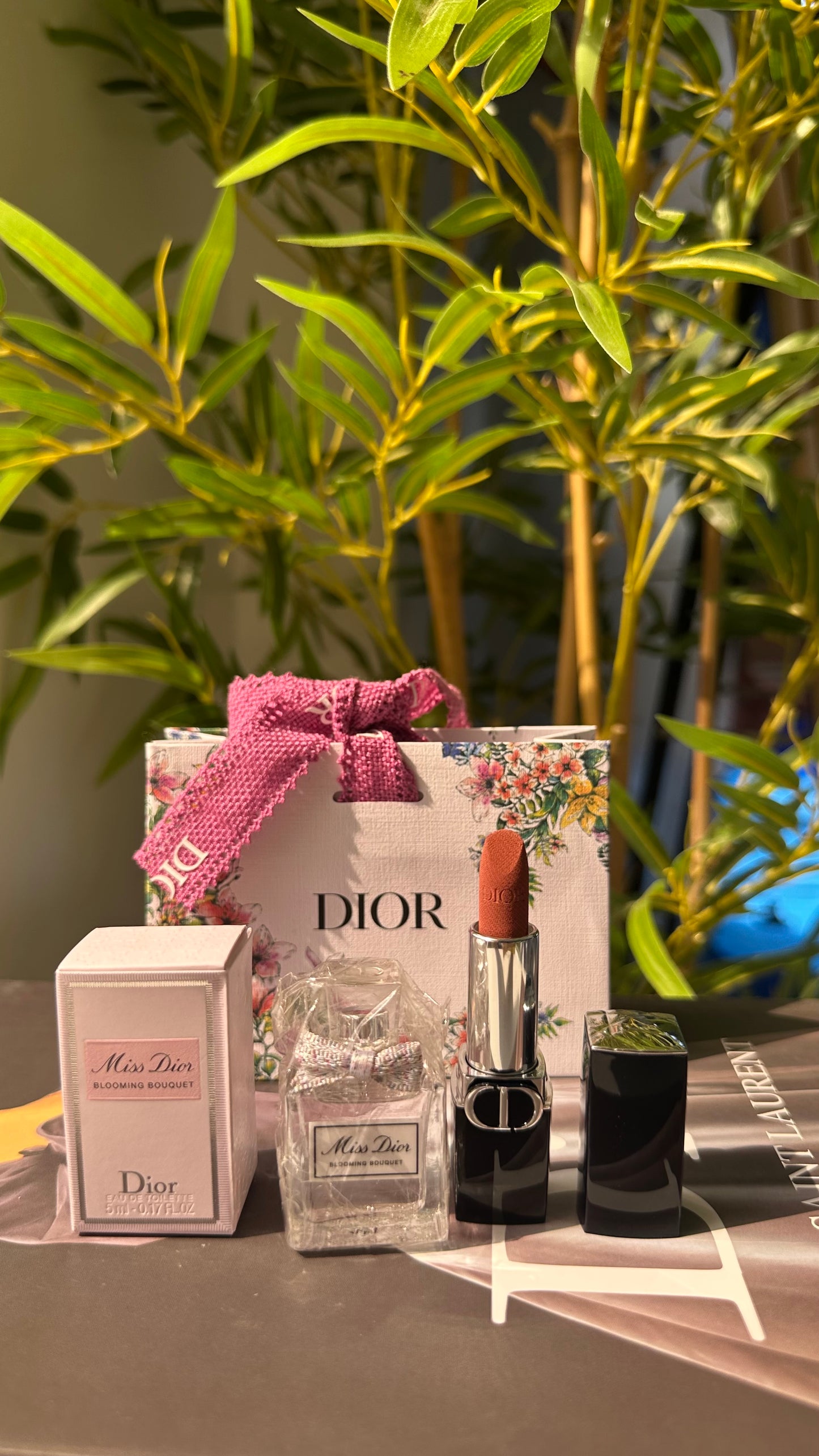 Dior Combo Mini Set (Lippie+Perfume)