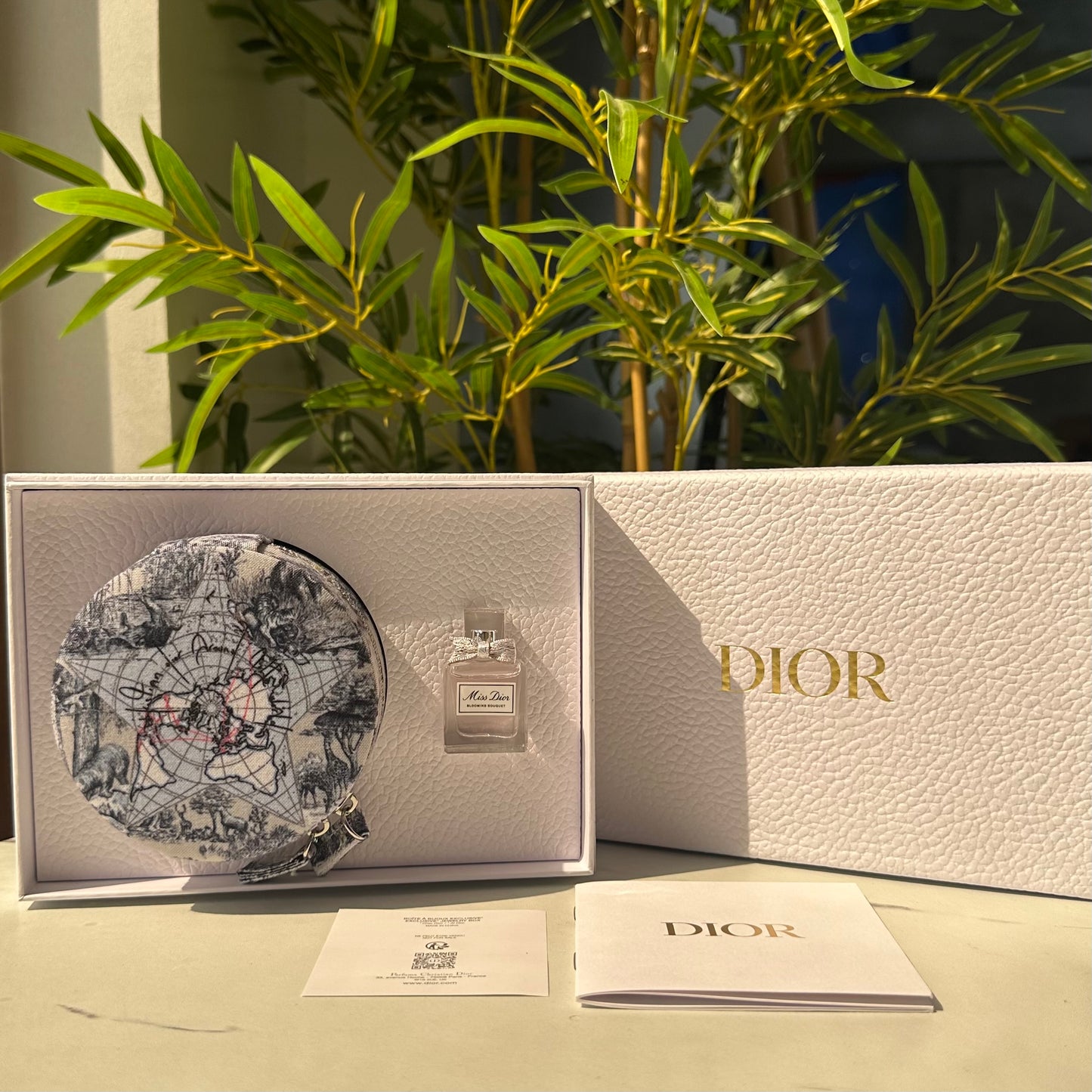 Dior Jewelry Box with mini perfume