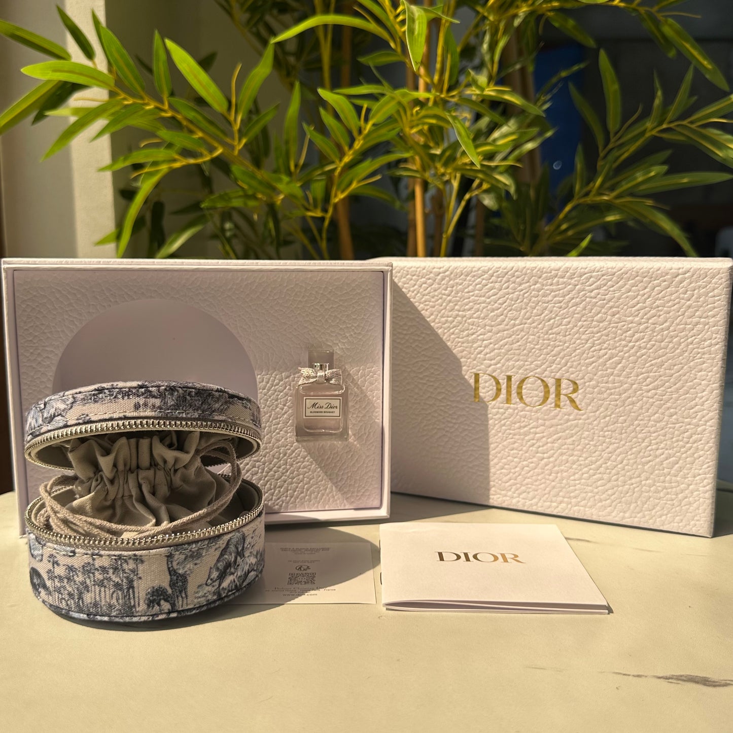 Dior Jewelry Box with mini perfume